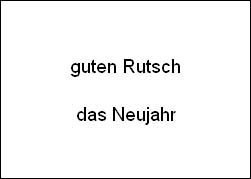 Rutsch